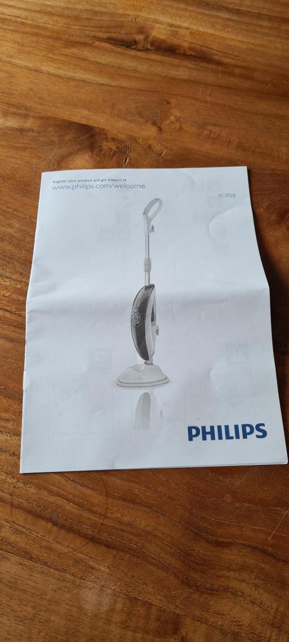 Stoomreiniger van Philips met 3 pads