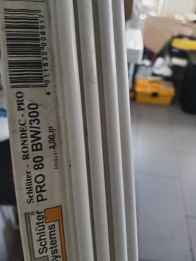 Kunststof tegel strips