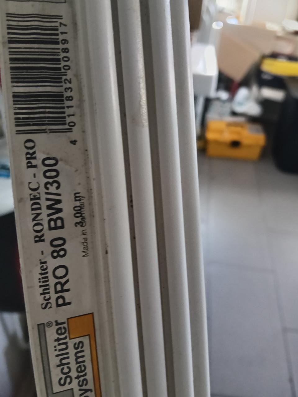 Kunststof tegel strips