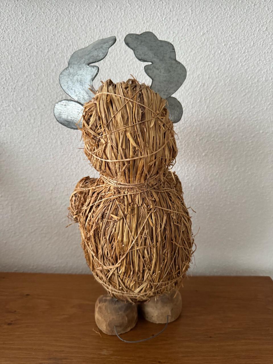 Vintage eland van stro