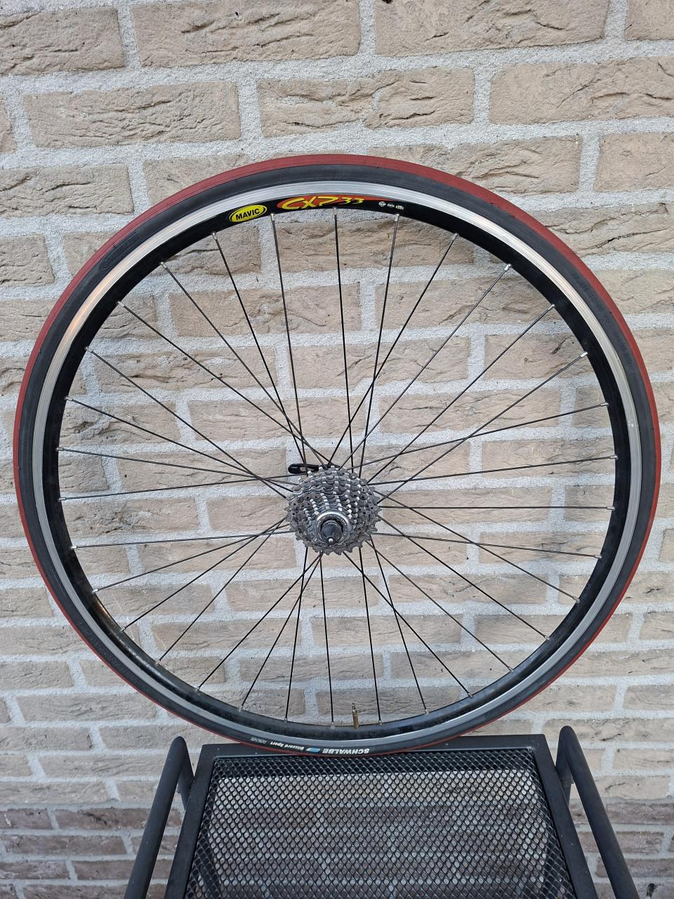 Fietswiel met cassette