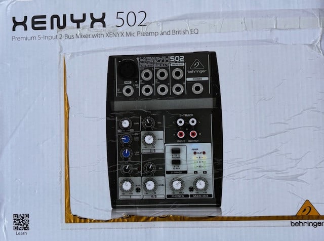 XENYX 502 professionele 5-kanaals mixer 4,4 / 5 20 .