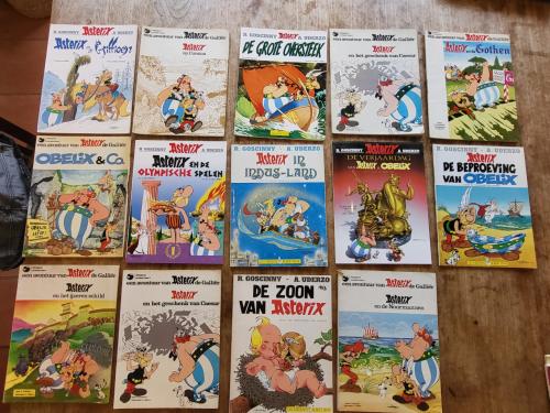 Stripboeken Asterix en Obelix