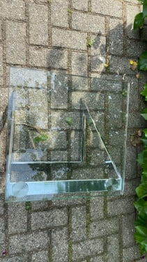 Bijzettafel glas
