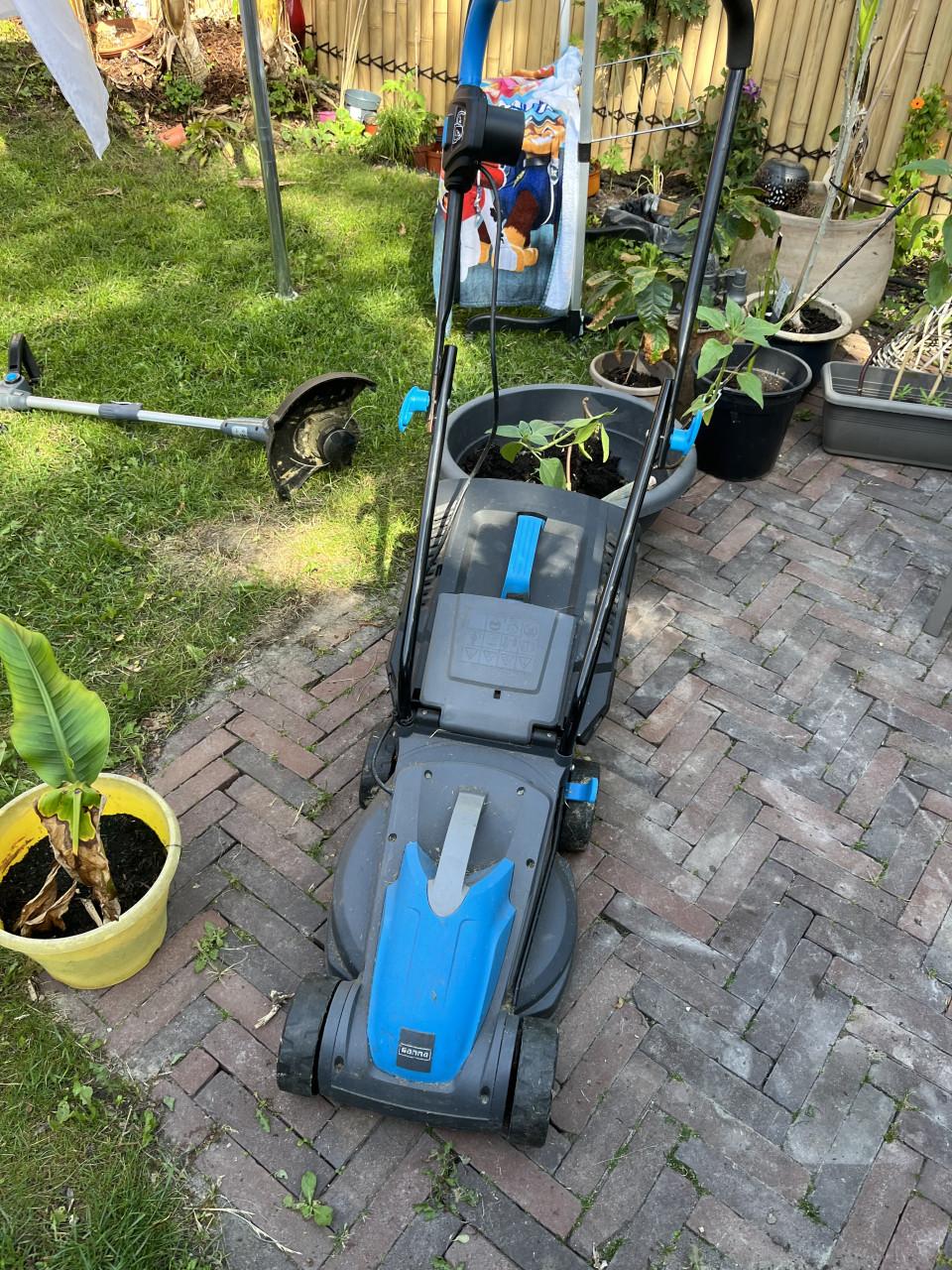 Elektrische grasmaaier