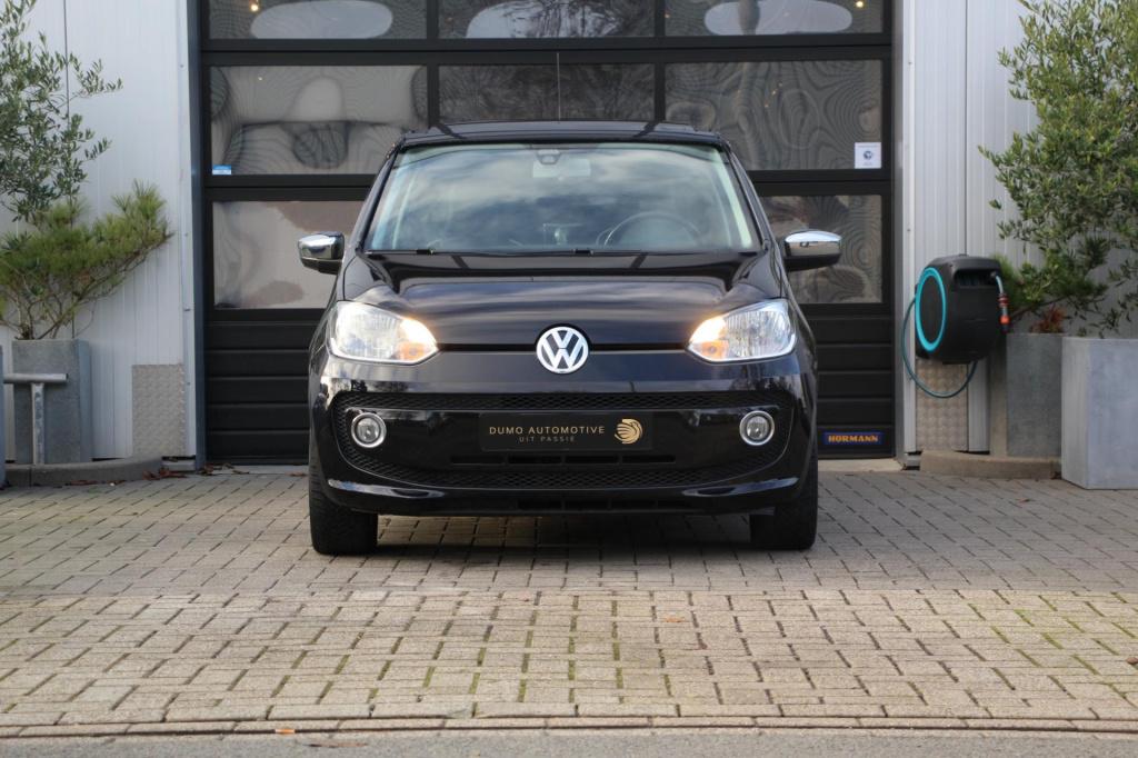 Volkswagen UP! 1.0 black-edition - panoramadak - leer - leder - cruise cont