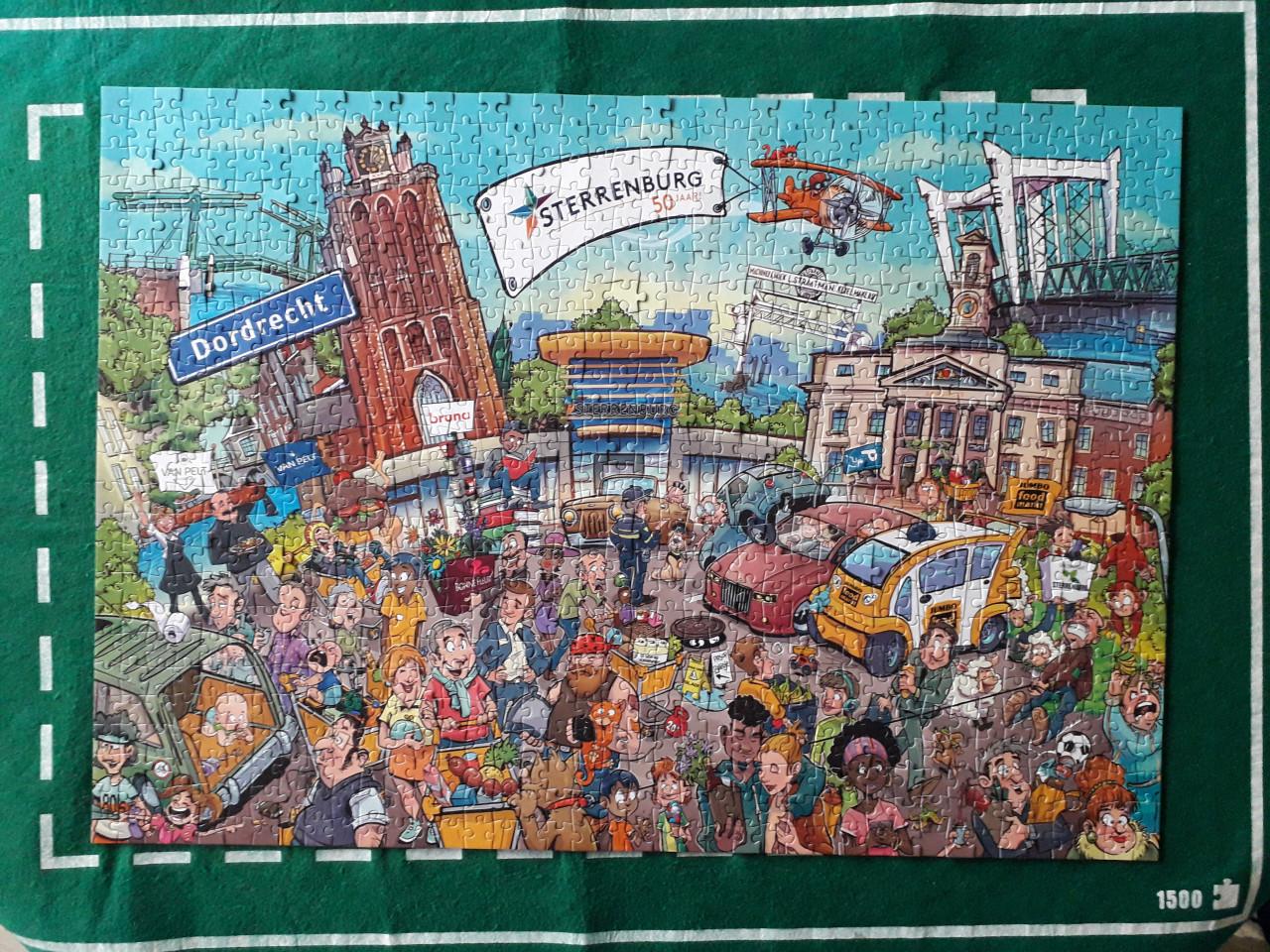 Cartoon Puzzel :Dordrecht