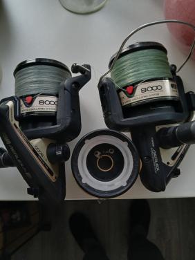 Te koop nog in goede staat zijnde shimano molen met extra spoel