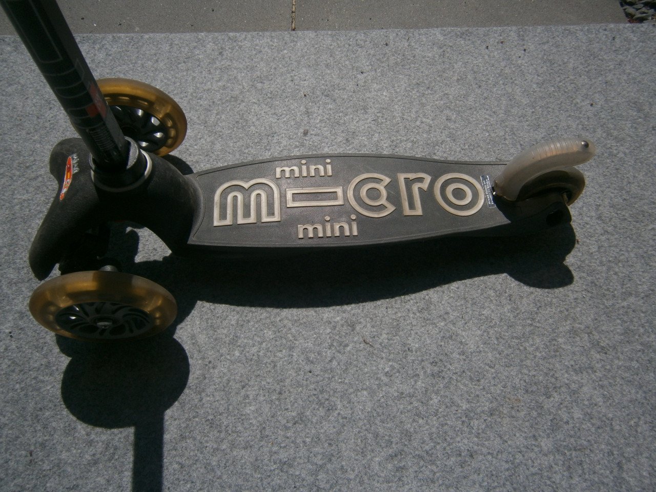 Stevig fiets en step (driewieler)