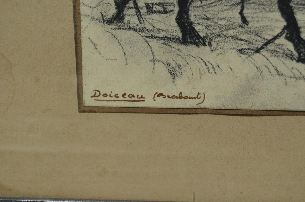 Tekening Doiceau F. Jorwitz Waals Brabant