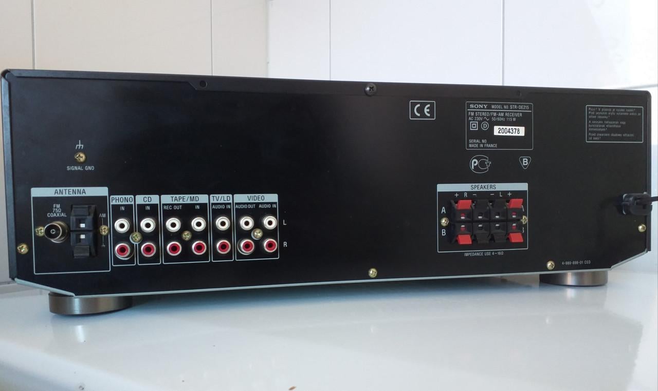 Sony STR-DE-215 Versterker/Receiver