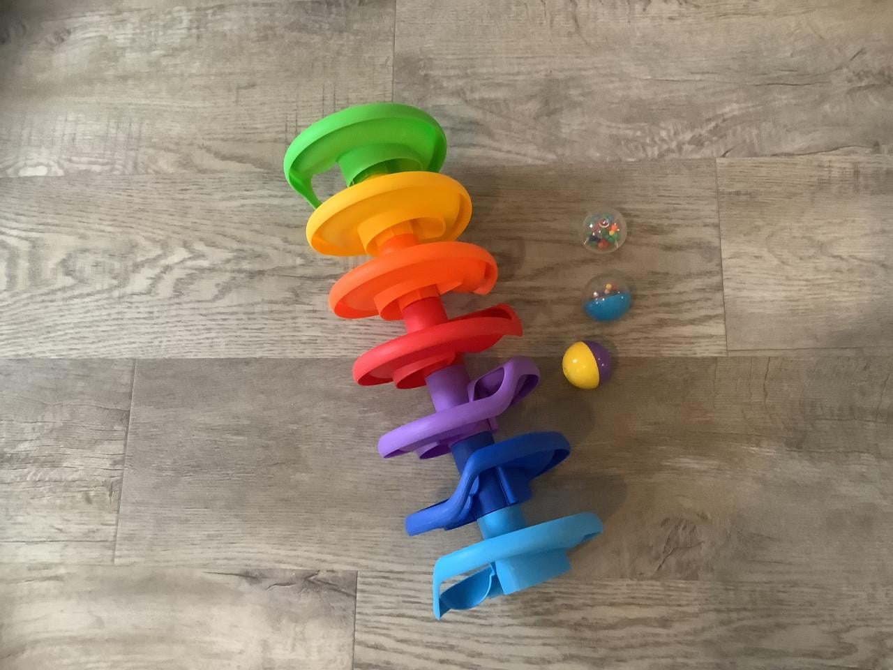 Playgo grote Ballentoren 37 cm met ratelende ballen