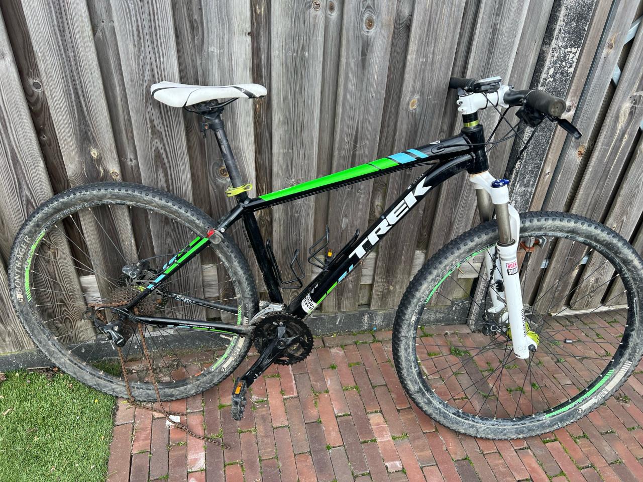 Trek 29er deore maat M ketting gebroken