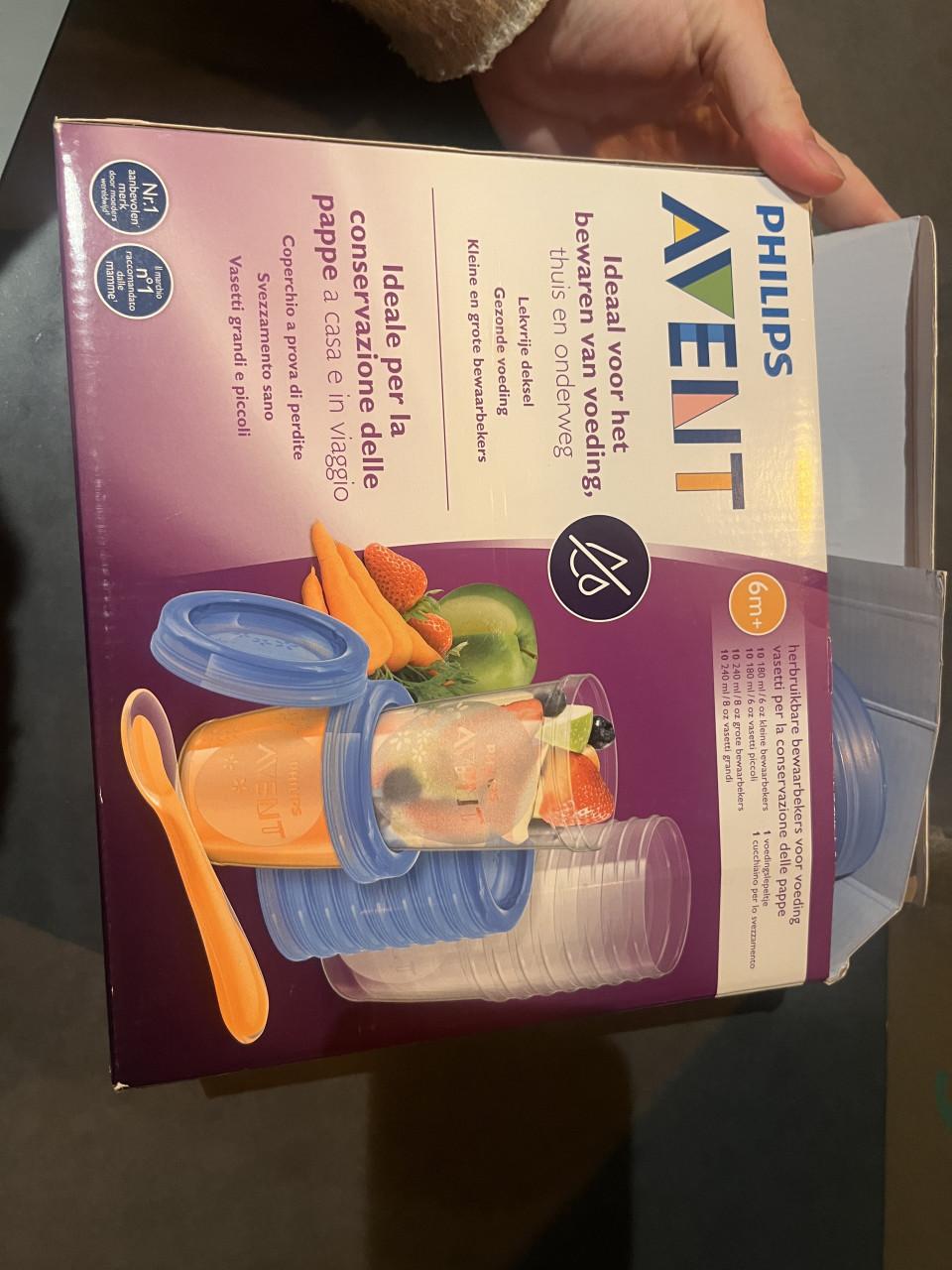 Avent babypotjes