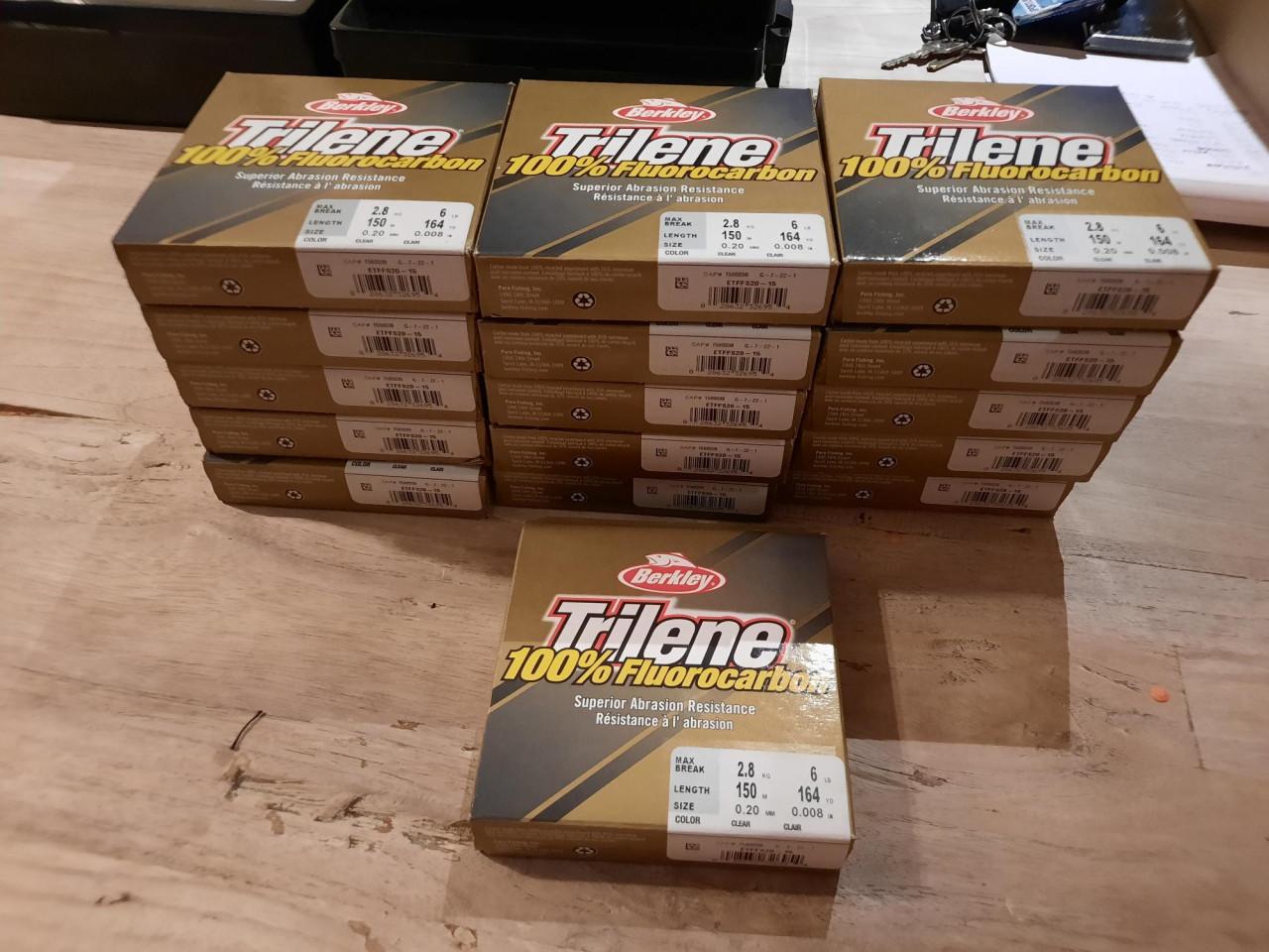 Berkley trilene fluorocarbon lijn