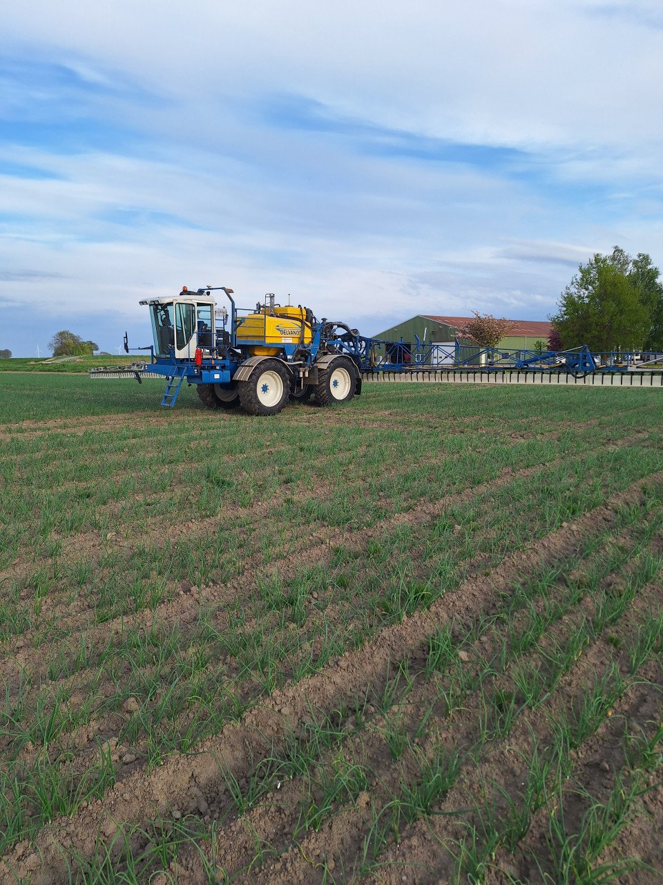 Delvano Euro Trac zelfrijdende spuitmachine