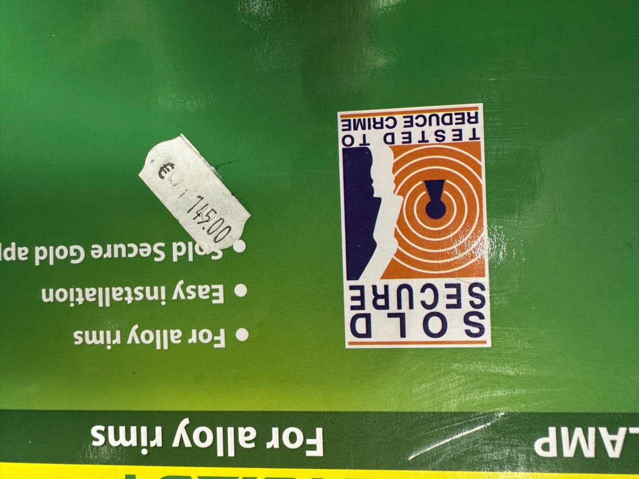 Steady staafwielklem voor aluminium velgen