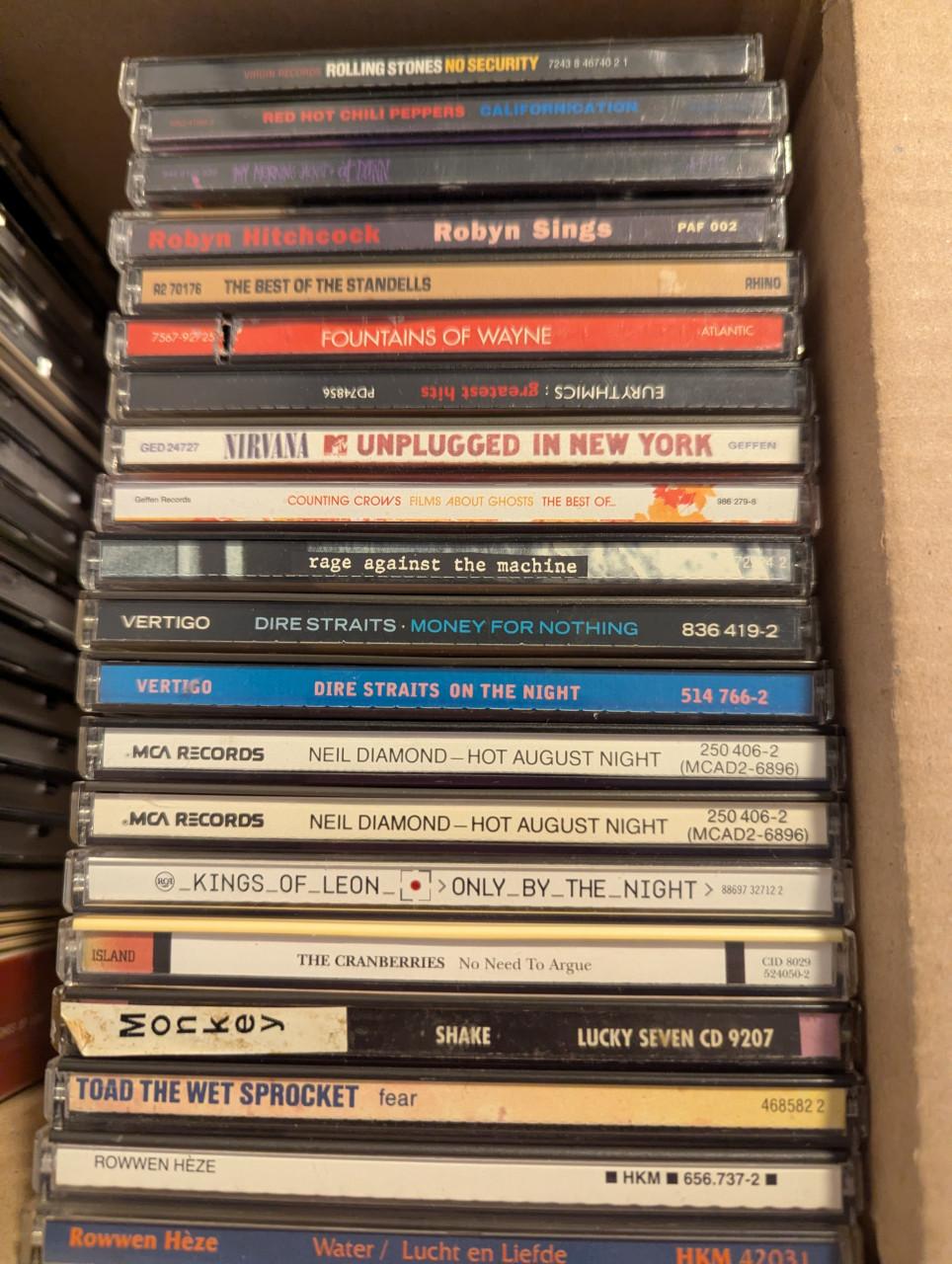 Set mooie popmuziek CDs 53 stuks