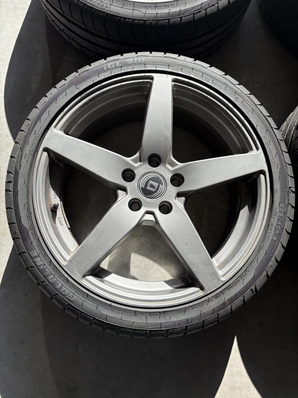 18inch velgen 5x112 met goede banden
