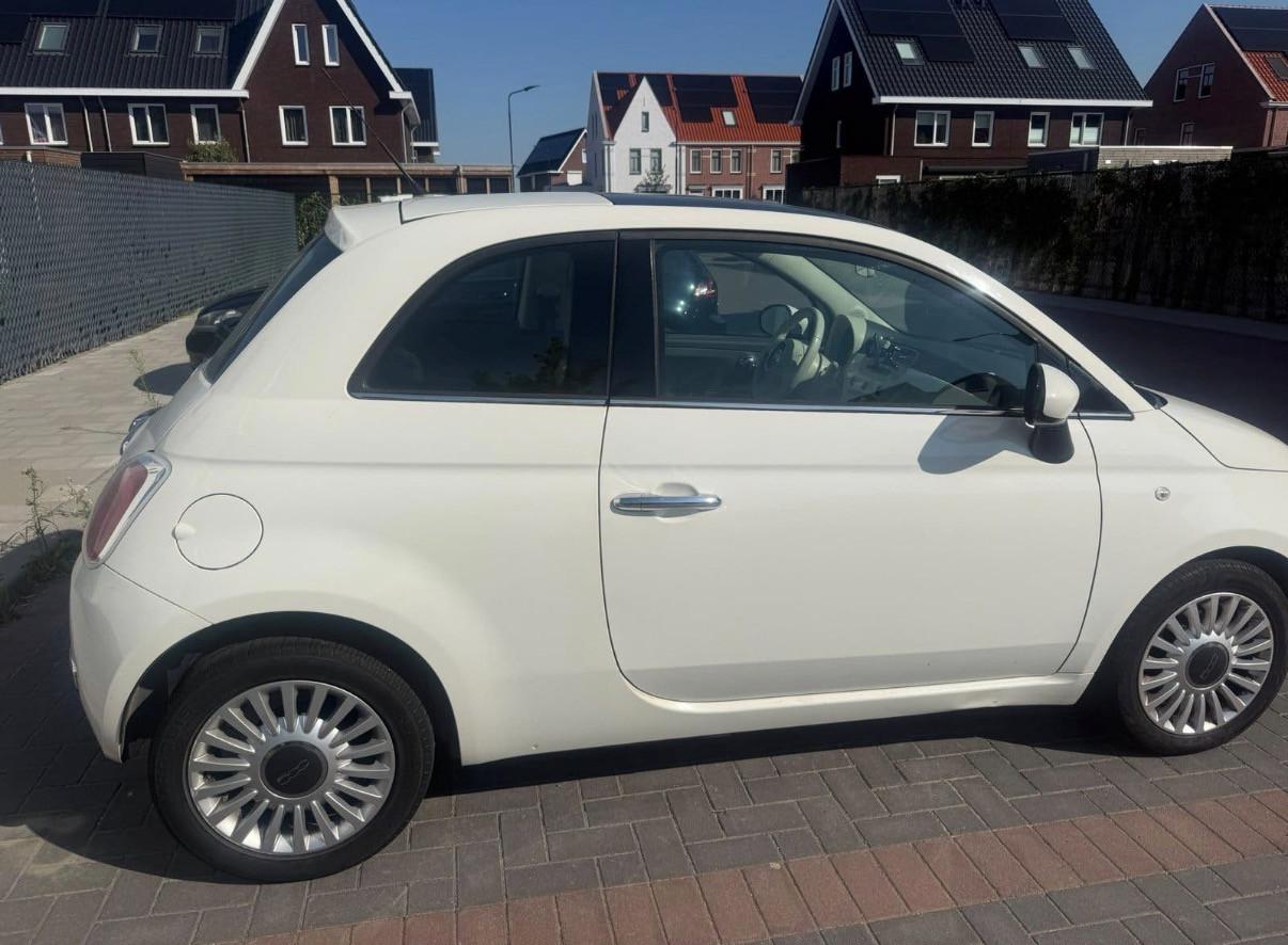 Fiat 500 0.9 85pk Twinair Turbo 2011 Wit