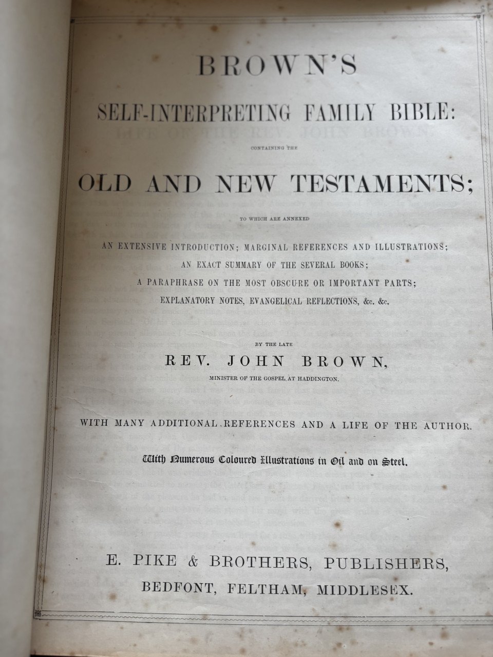 Holy bible