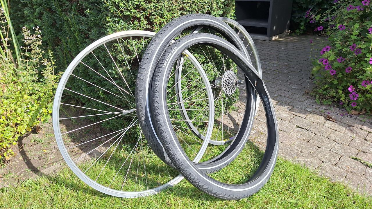 Mountainbike wielen Mavic.