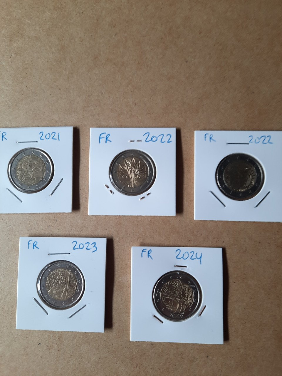 2 euromunten Frankrijk