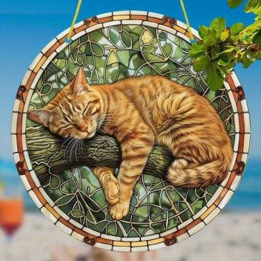 Raamhanger poes - kat