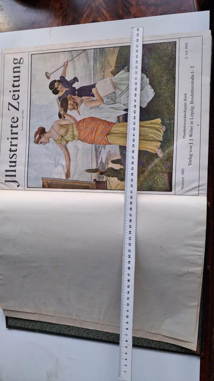 Boeken De Illustrirte Zeitung 6 stuks ( 5 Deutsch en 1 Englisch )