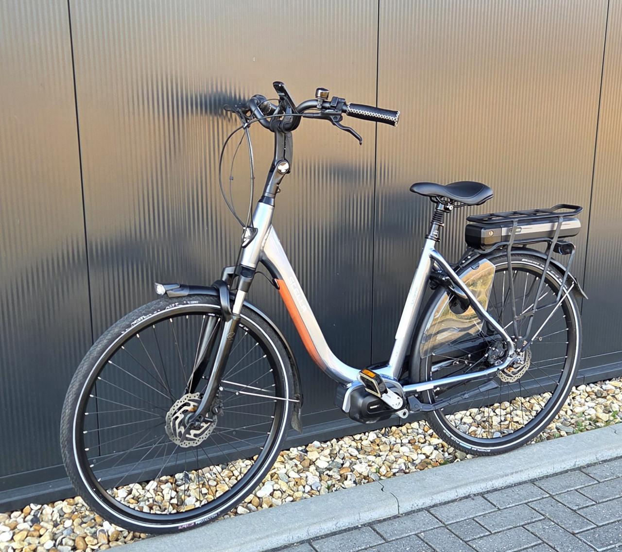 Zeer nette Stella Livorno Frost Blue MDS 53cm,  500Wh middenmotor