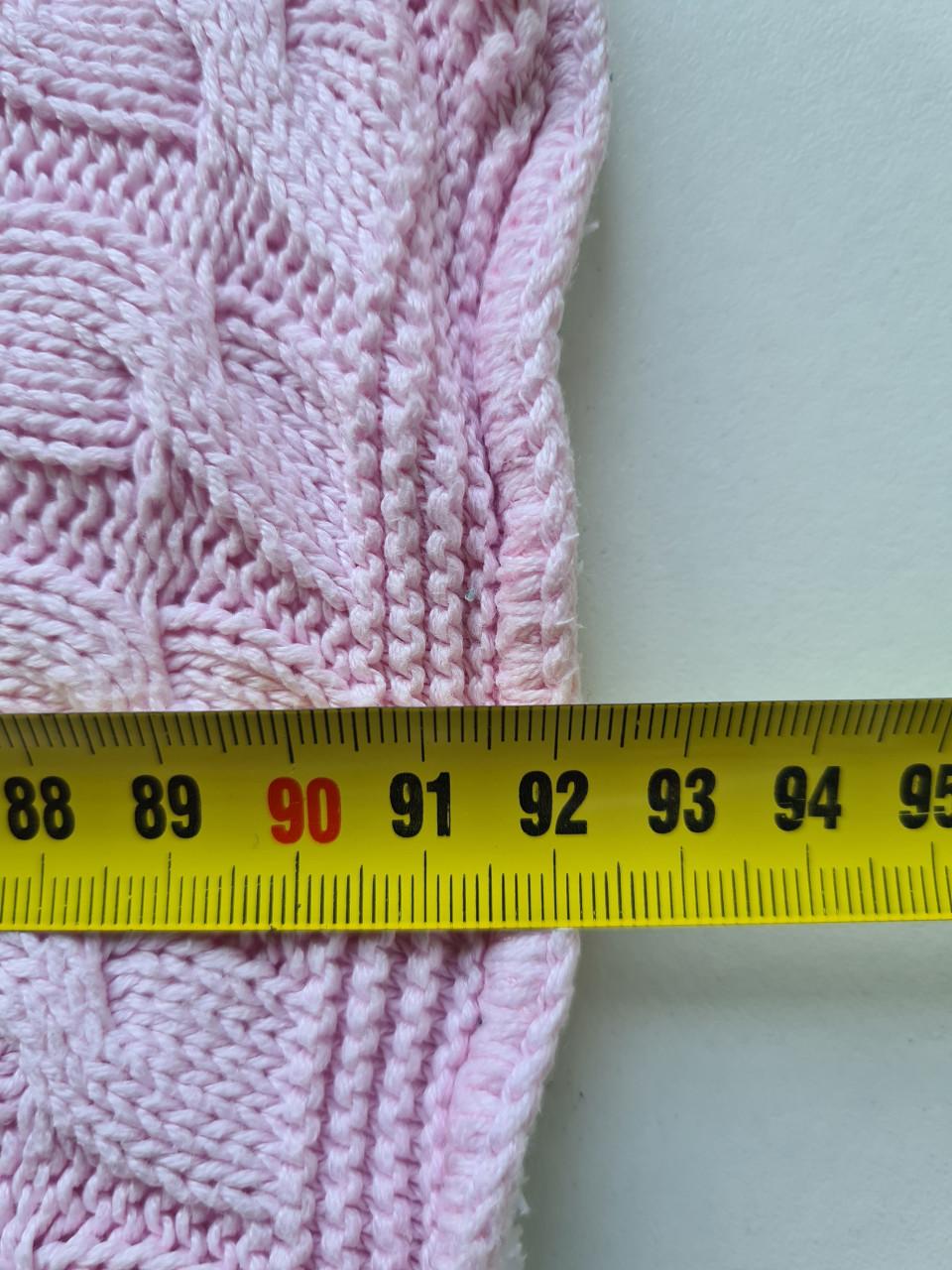 Roze katoen gebreide deken van Baby's Only 90X70