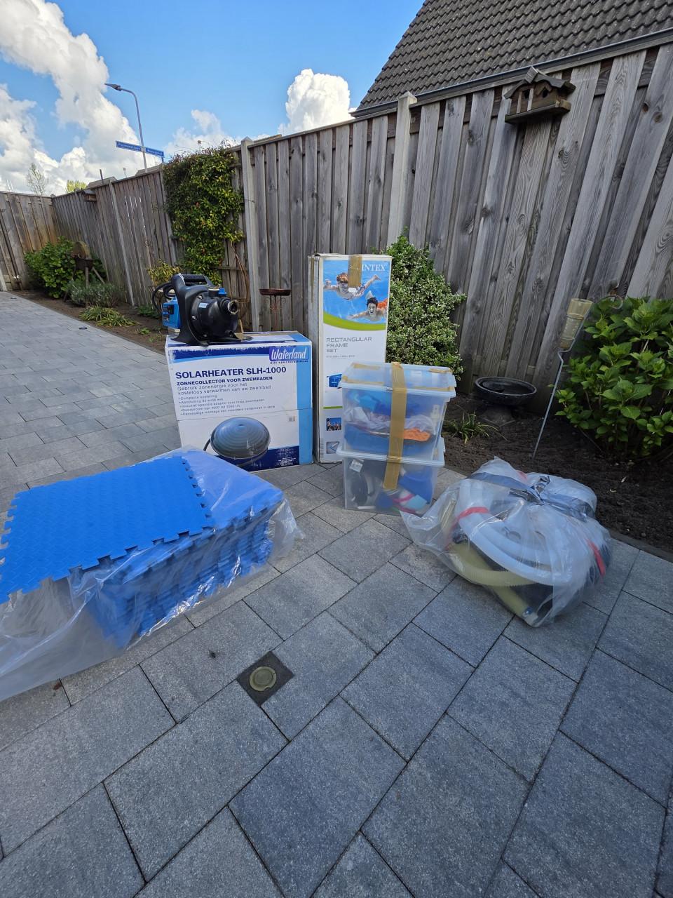 🌞 Zwembad met Complete Set – Direct klaar voor gebruik! 🏊‍♂️  T