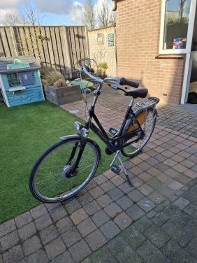 Gazelle damesfiets goldline.