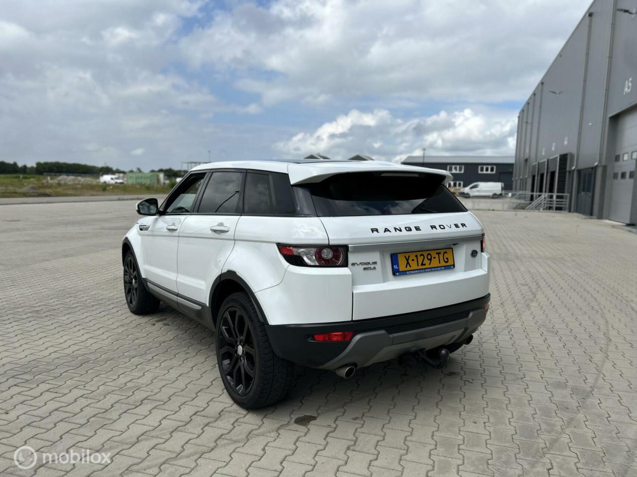 Range Rover Evoque SUV kleur wit bouwjaar 2014