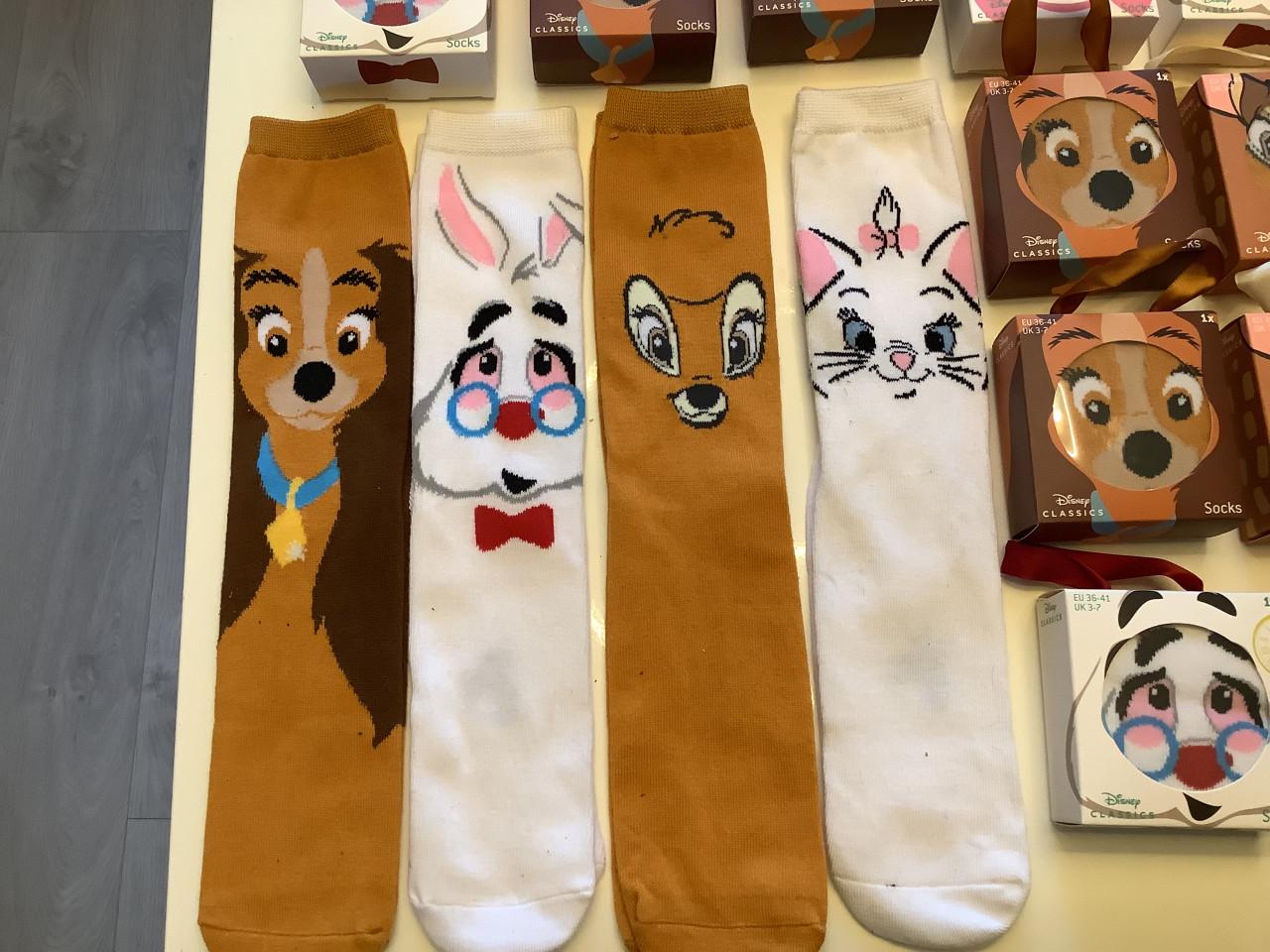 Partij leuke Disney sokken. (Partij 36)