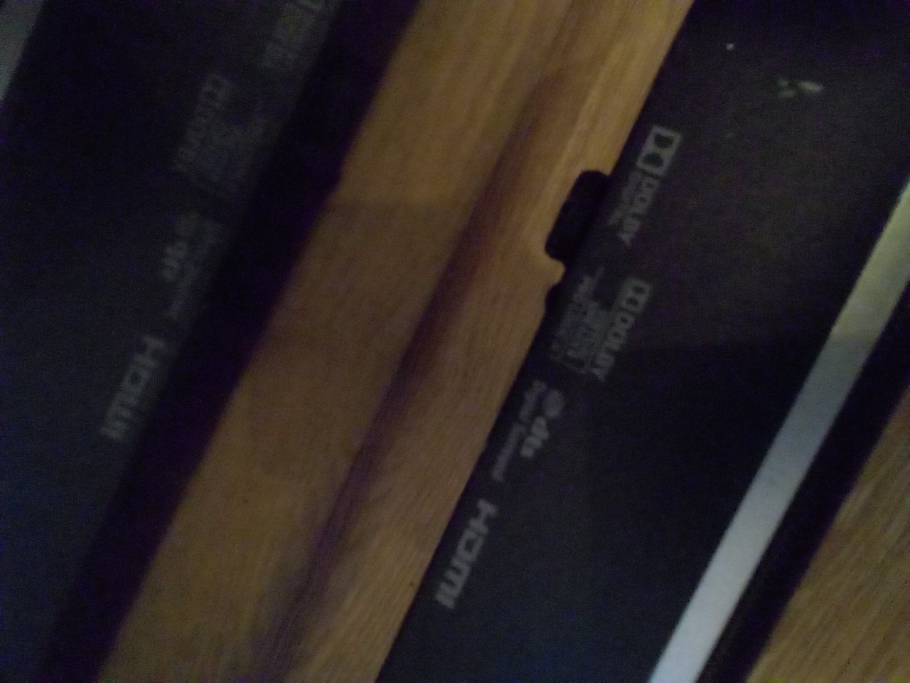 Panasonic soundbar met Woofer