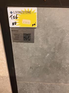 Te koop 10 m2 keramische tegels voor wc e/o badkamer