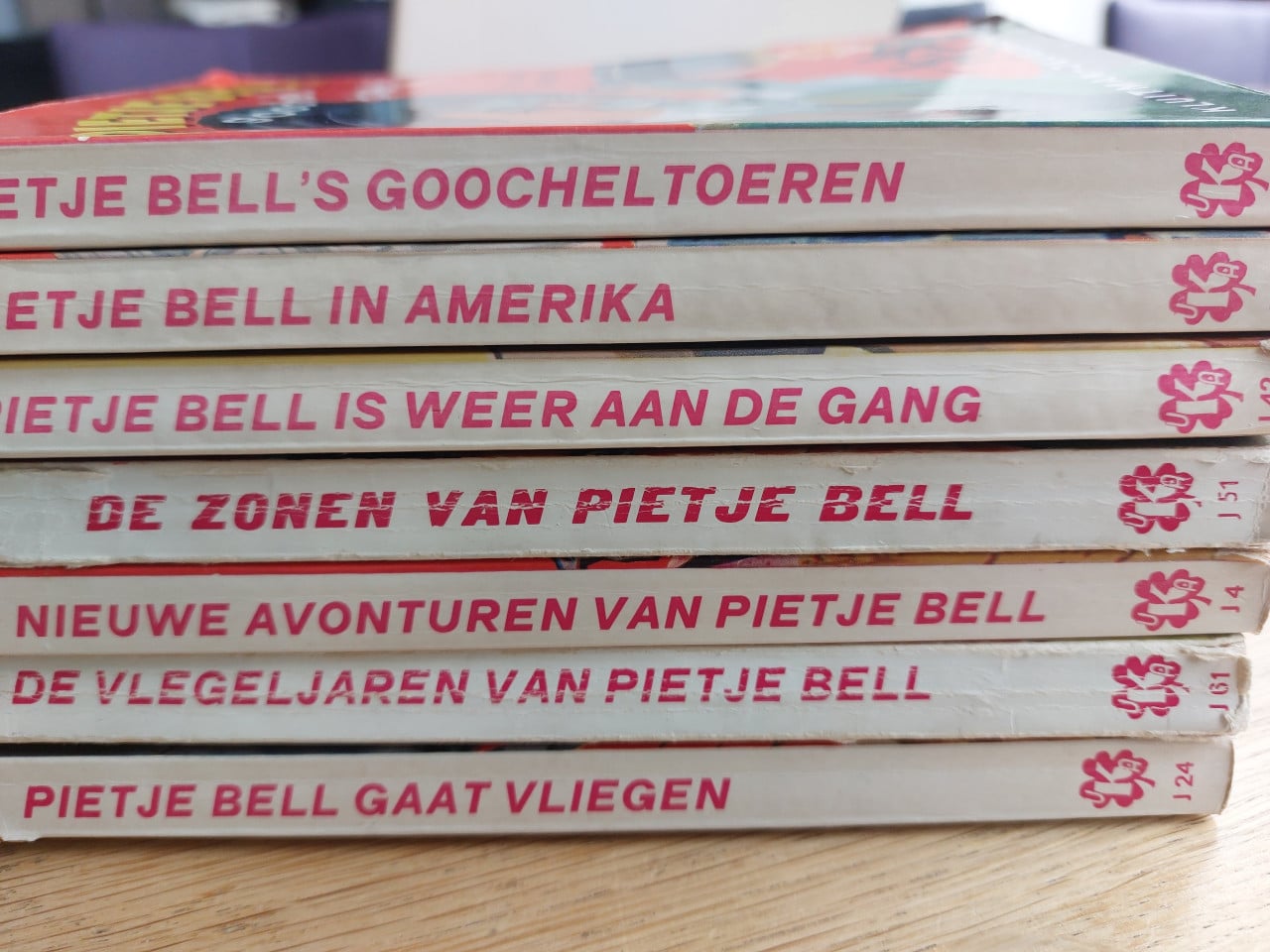 7x PIETJE BELL