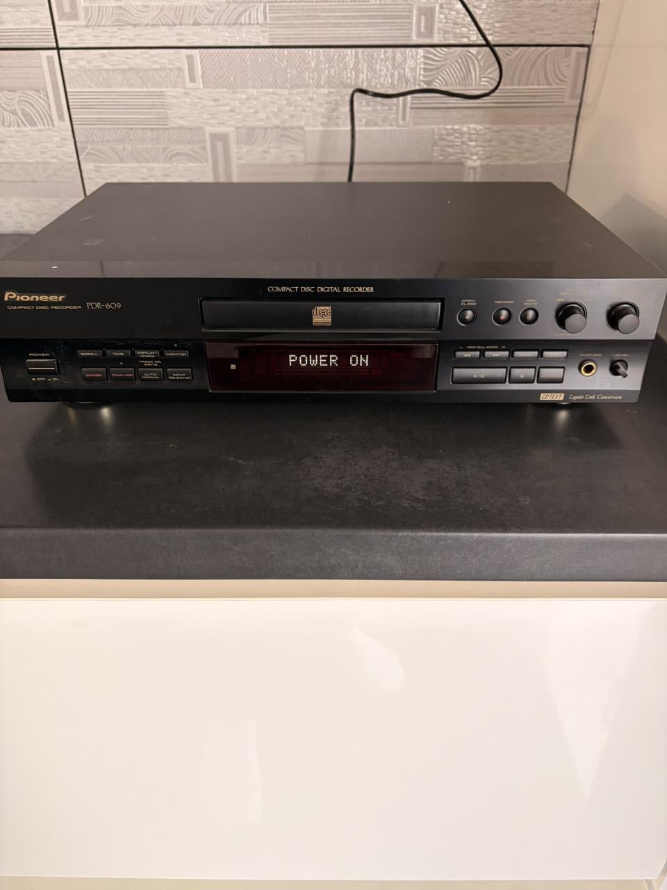 Pioneer cd speler recorder+ Afstandsbediening