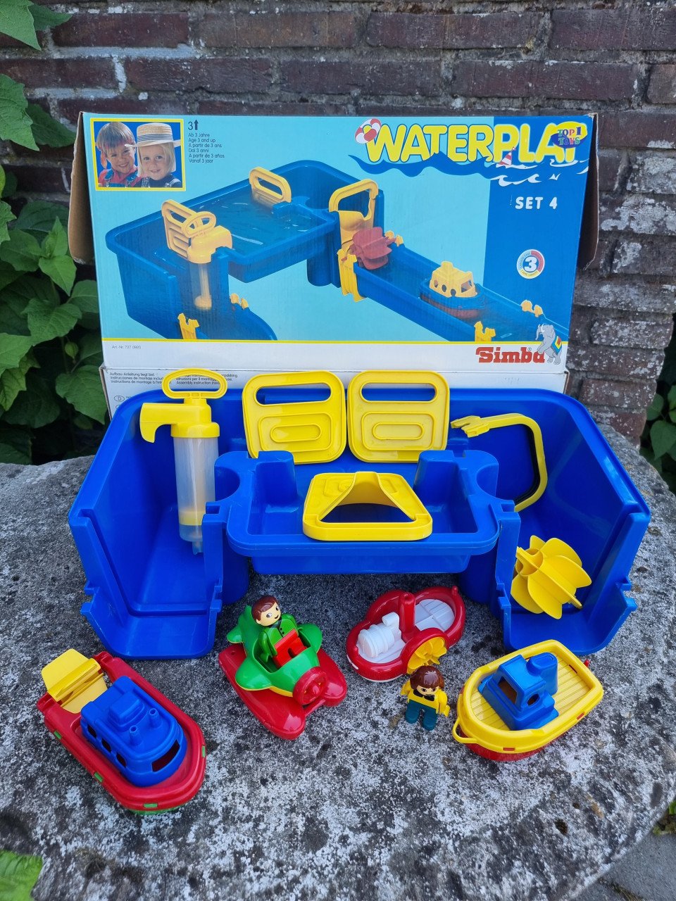 Waterplay waterparcours