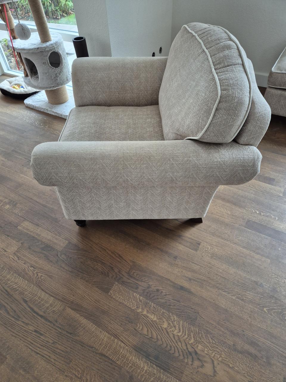 Loveseat met hocker