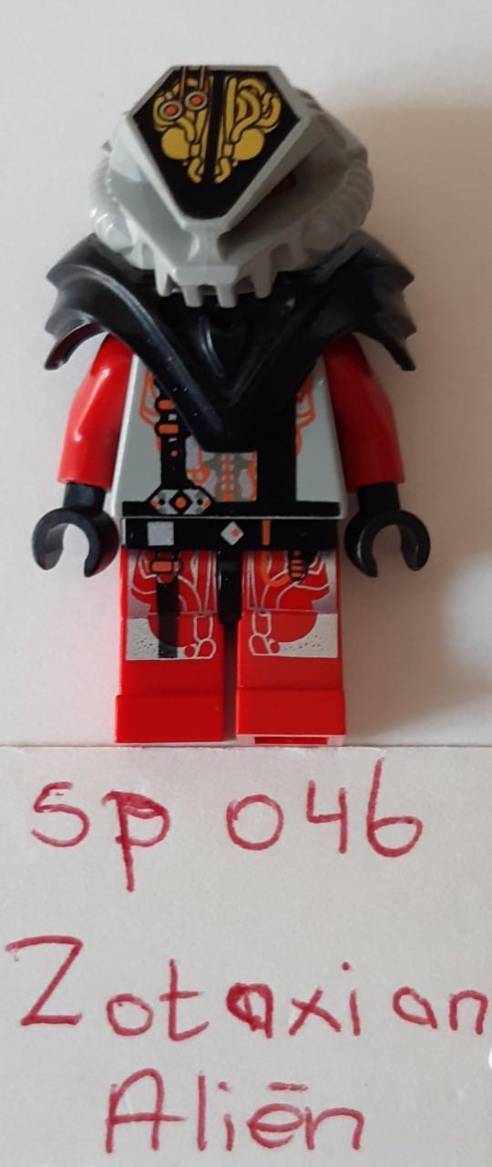 LEGO Minifigures Space: Zotaxian Alien en UFO Droid