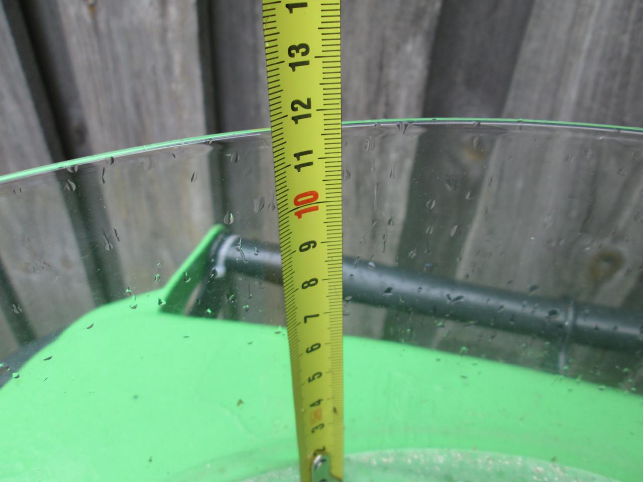 Grote ronde glazen schaal