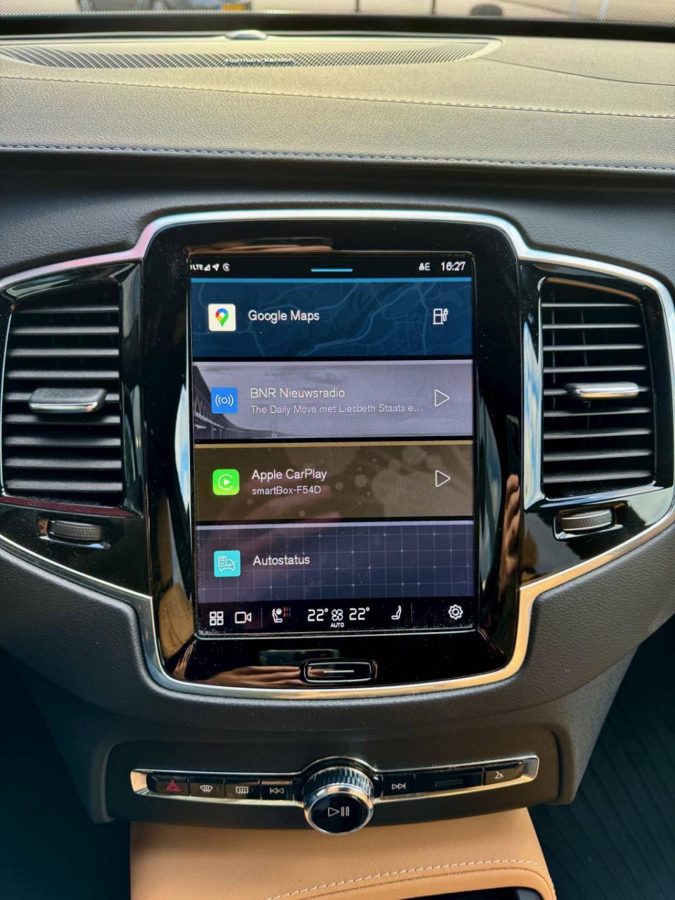 Volvo XC90 2.0 t8 recharge awd ultra dark 22" leder luchtvering massage