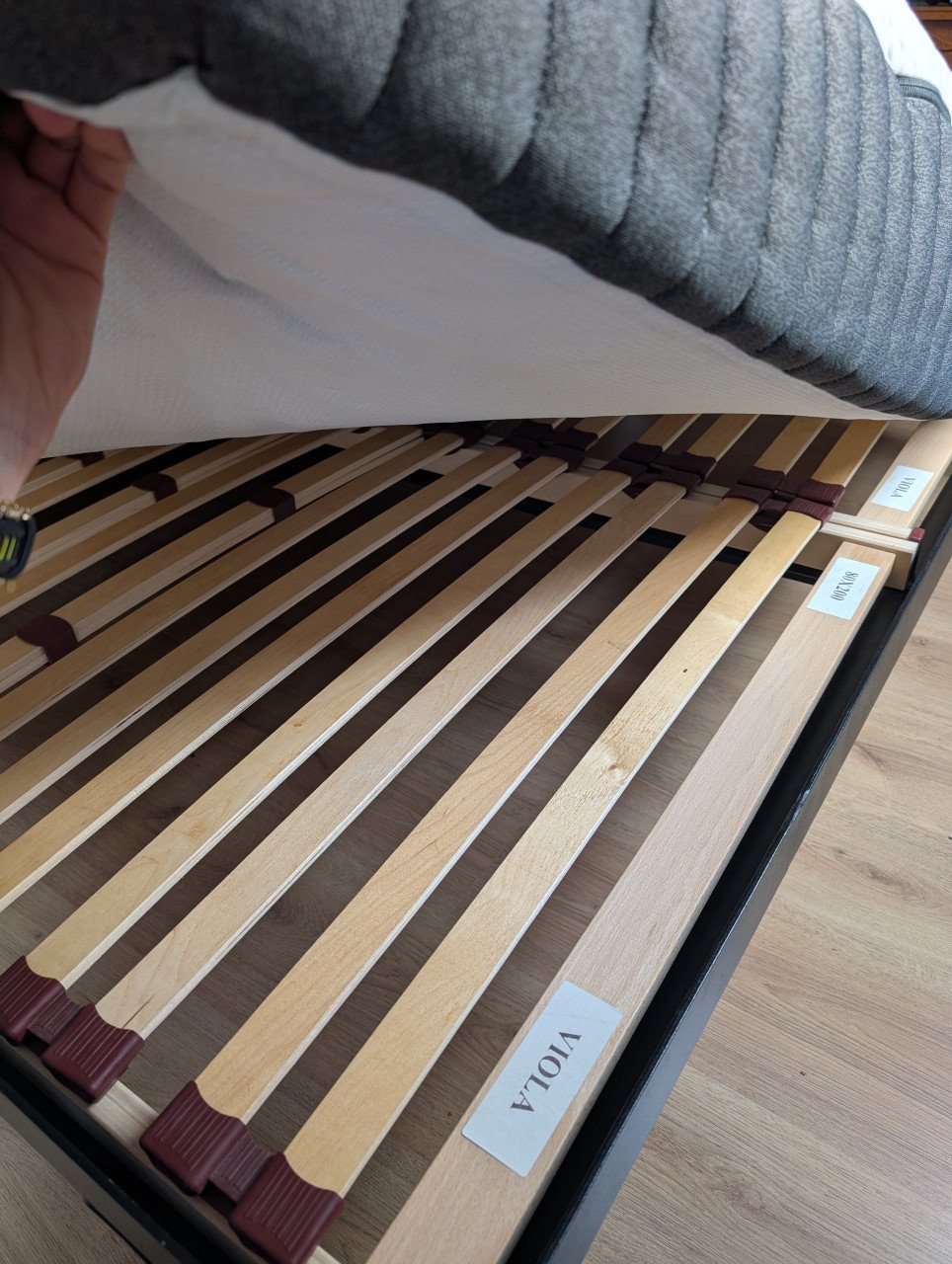 Prachtig bed inclusief matras