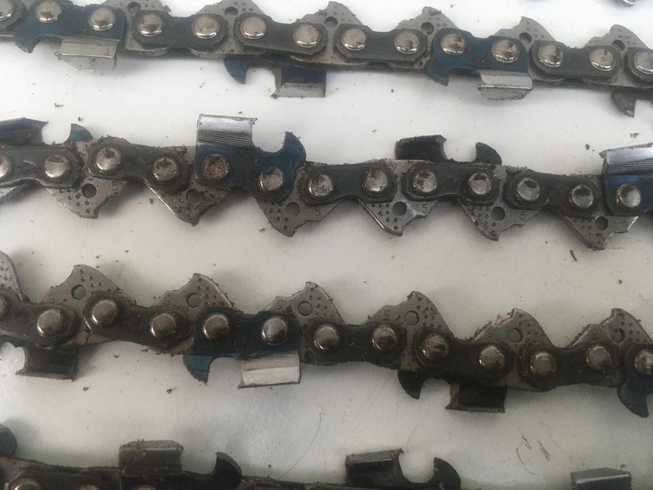 5x zaagketting voor kettingzaag dolmar, husqvarna etc. zo goed als nieuw