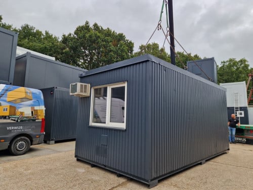 Kantoorunit / bouwkeet / schaftkeet / woonunit 6x3m