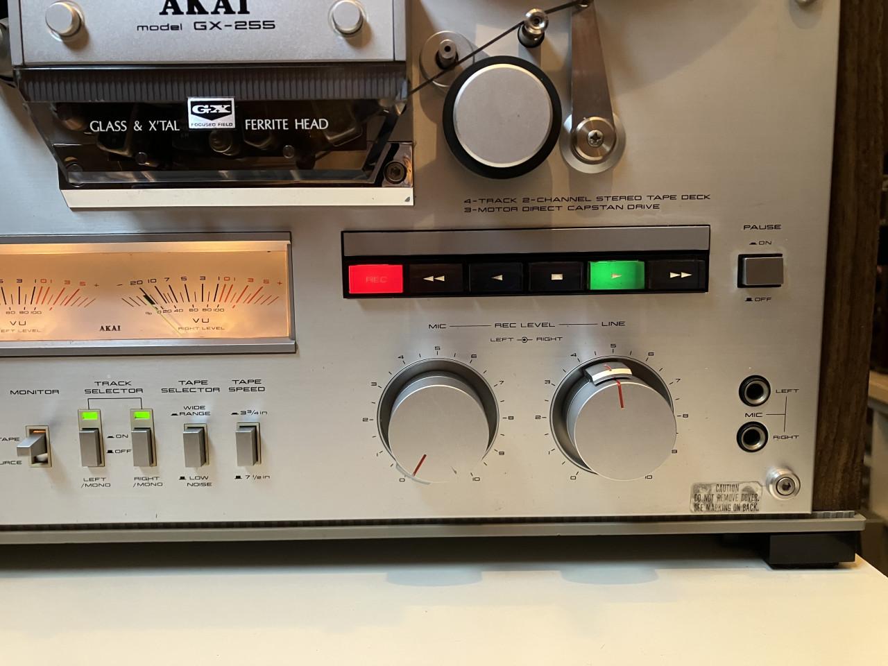 Prachtige Akai GX-255 auto-reverse bandrecorder incl. service en garantie