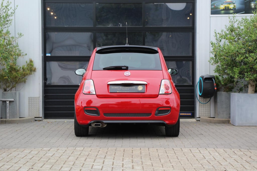 Fiat 500 1.2 500s - leder/alcantara - sport - h&r - aux/usb - nieuwe koppel