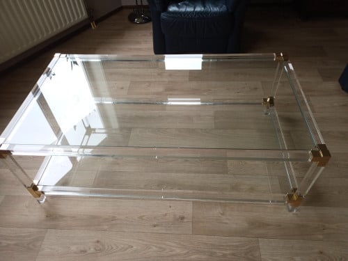 Glazen tafel